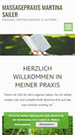 Mobile Screenshot of heilmassage-graz.at